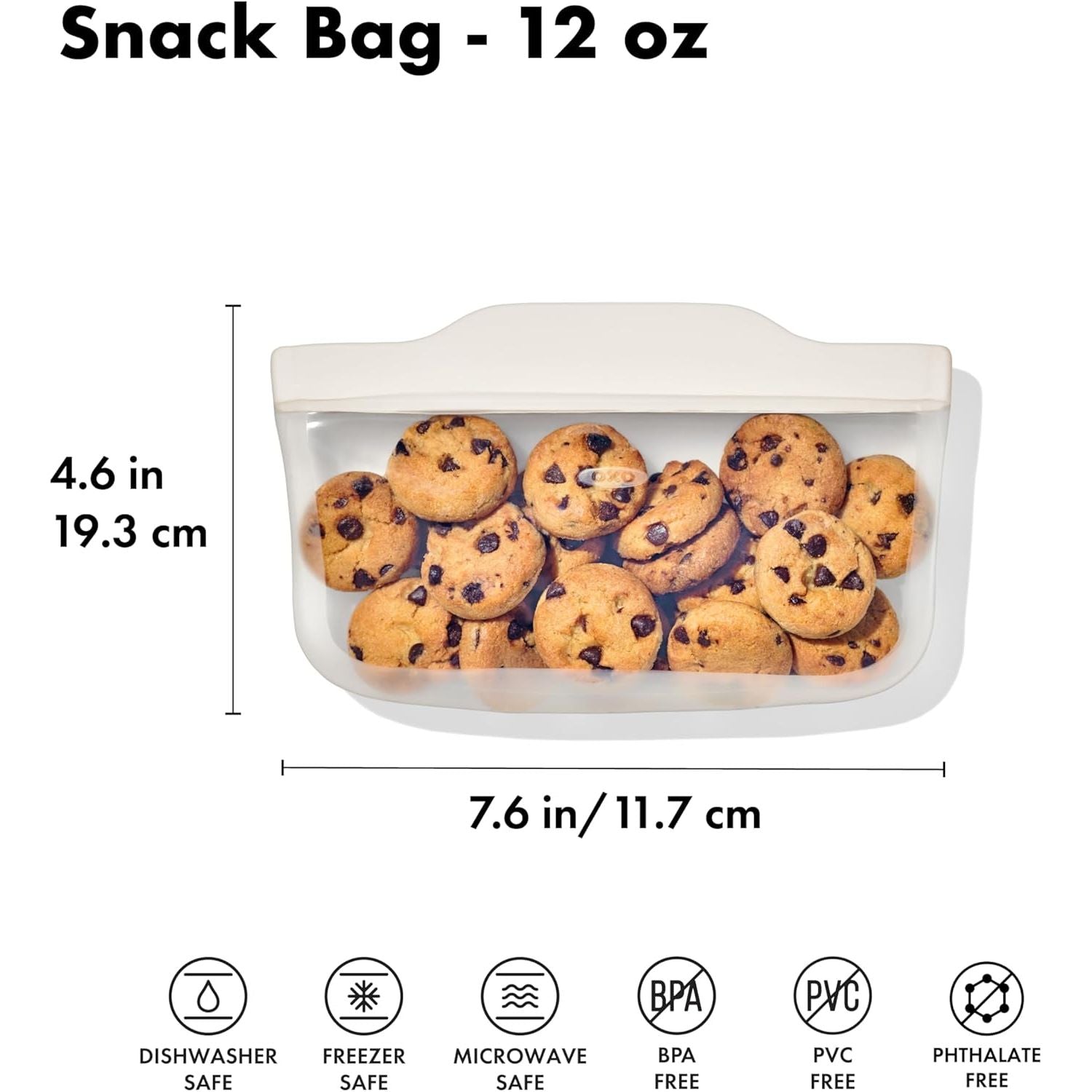 Sac de collation réutilisable - OXO - Sac de collation - - La Guilde Culinaire