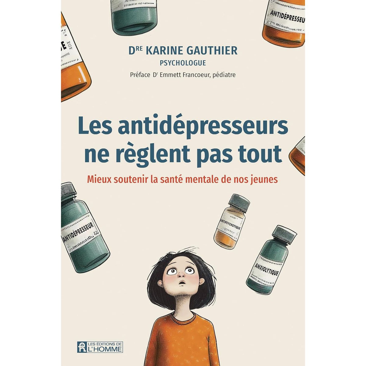 Les antidépresseurs ne règlent pas tout - De L'Homme Ed. - Livre de cuisine - - La Guilde Culinaire