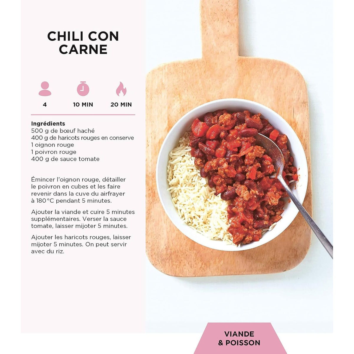 Le mémo du cuistot - Airfryer - Marabout - Livre de cuisine - - La Guilde Culinaire