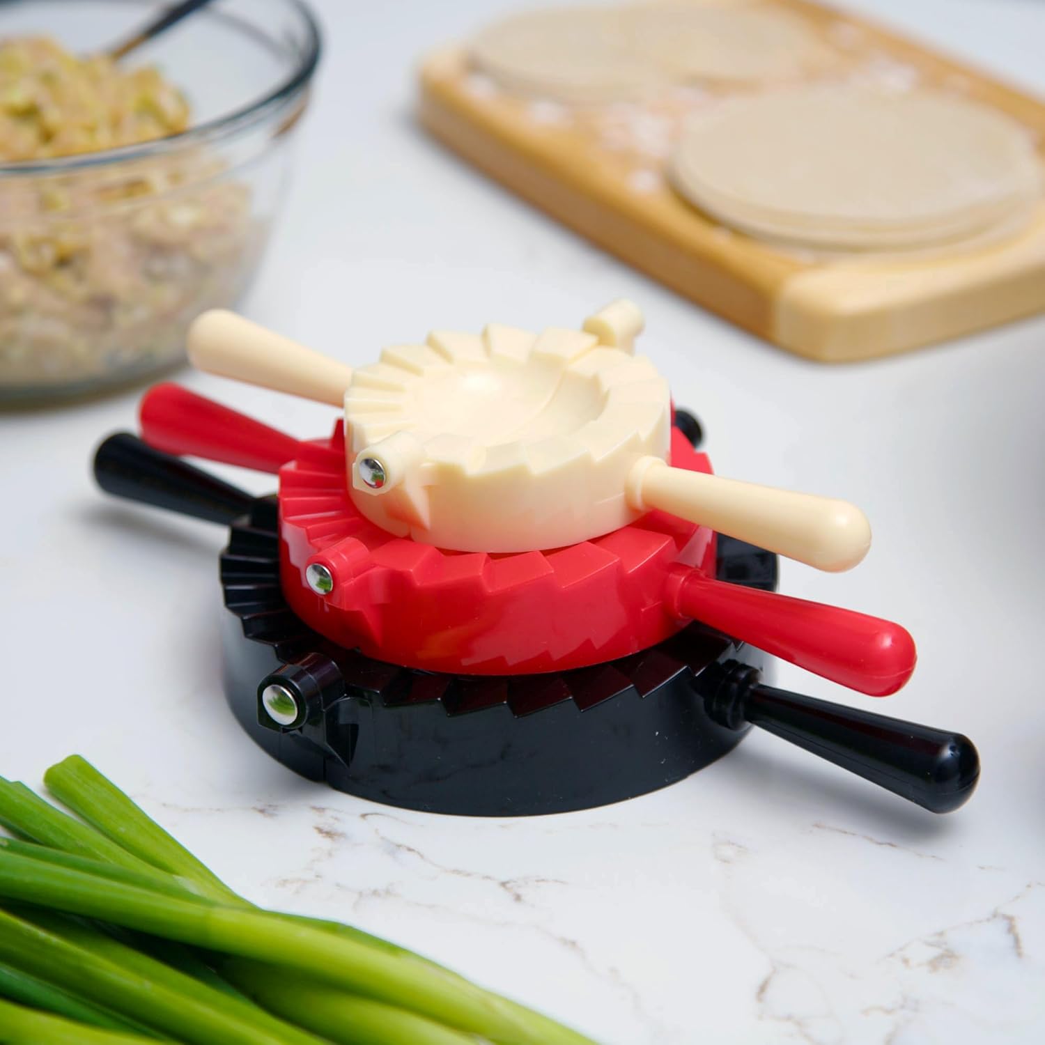 Ensemble de 3 presses à Dumplings - Joyce Chen - Presse à Dumplings - - La Guilde Culinaire