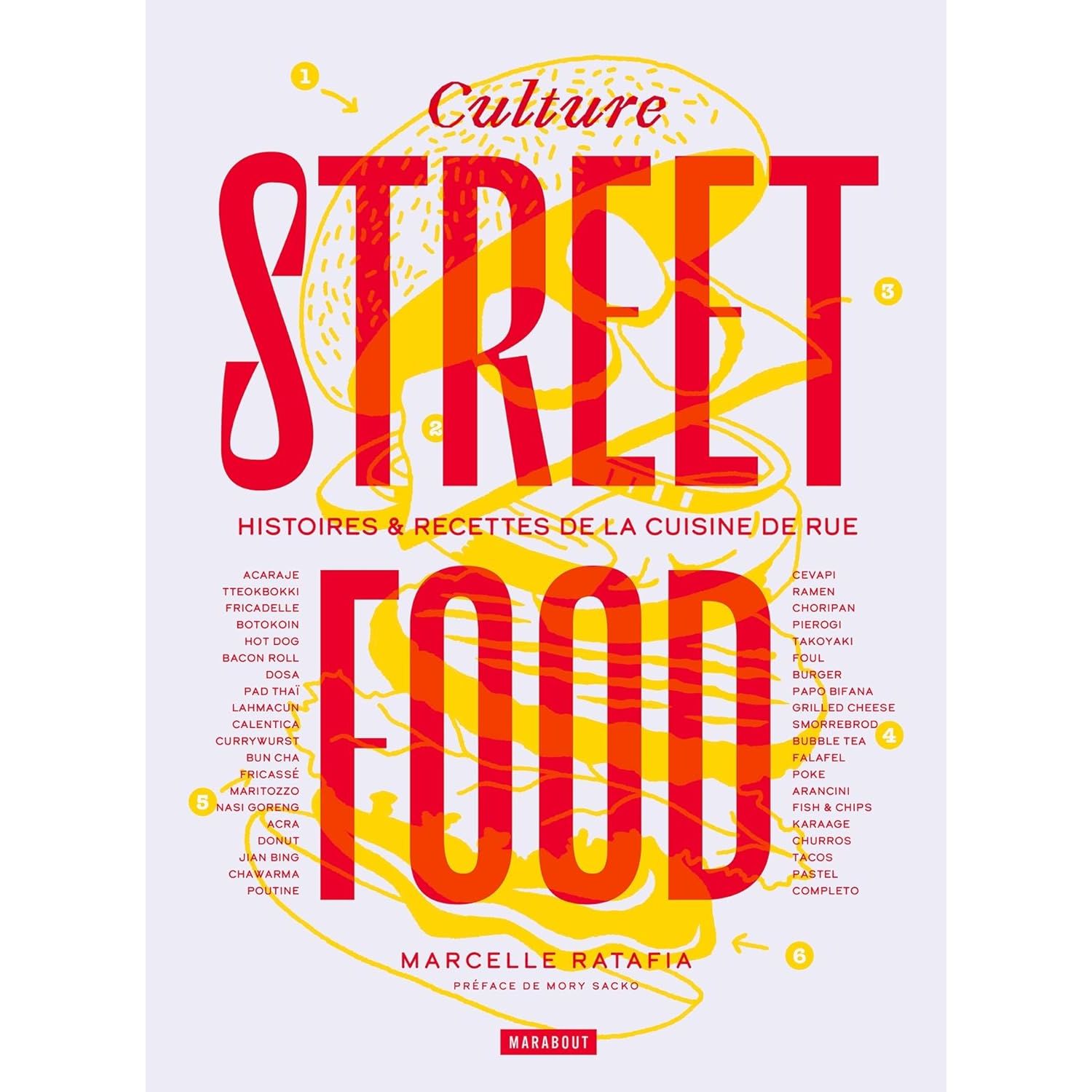 Culture streetfood - Marabout - Livre de cuisine - - La Guilde Culinaire