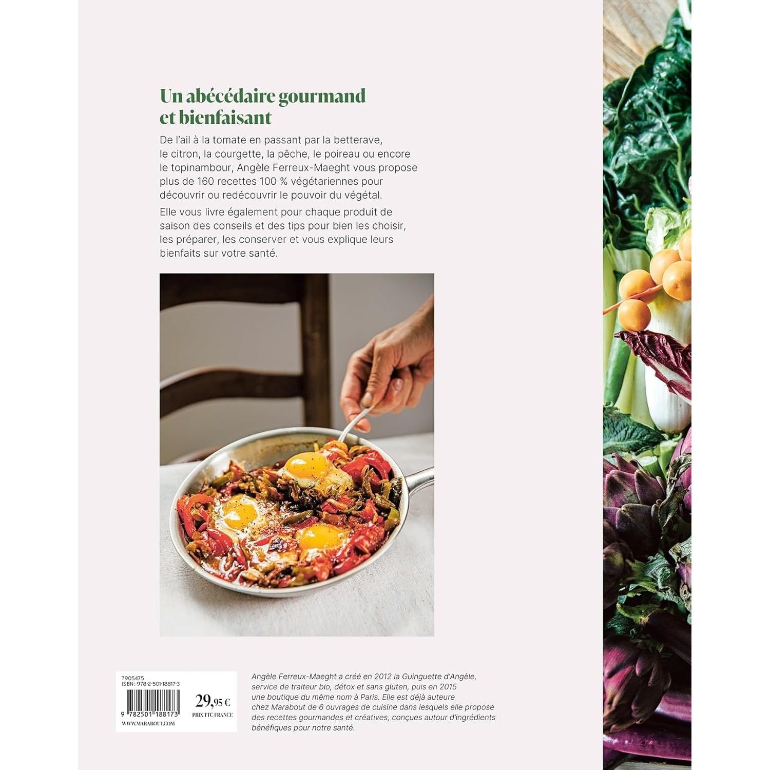 Ma cuisine végétarienne - Marabout - Livre de cuisine - - La Guilde Culinaire