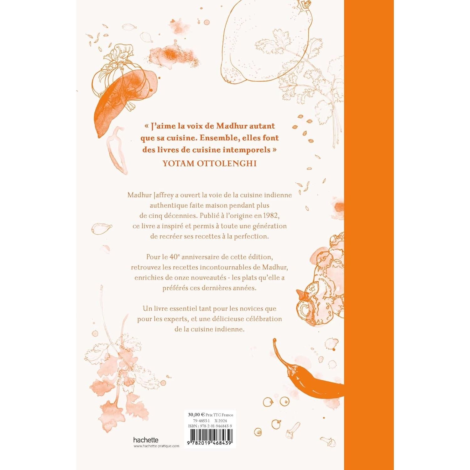 La cuisine indienne de Madhur Jaffrey - Hachette Ed. - Livre de cuisine - - La Guilde Culinaire