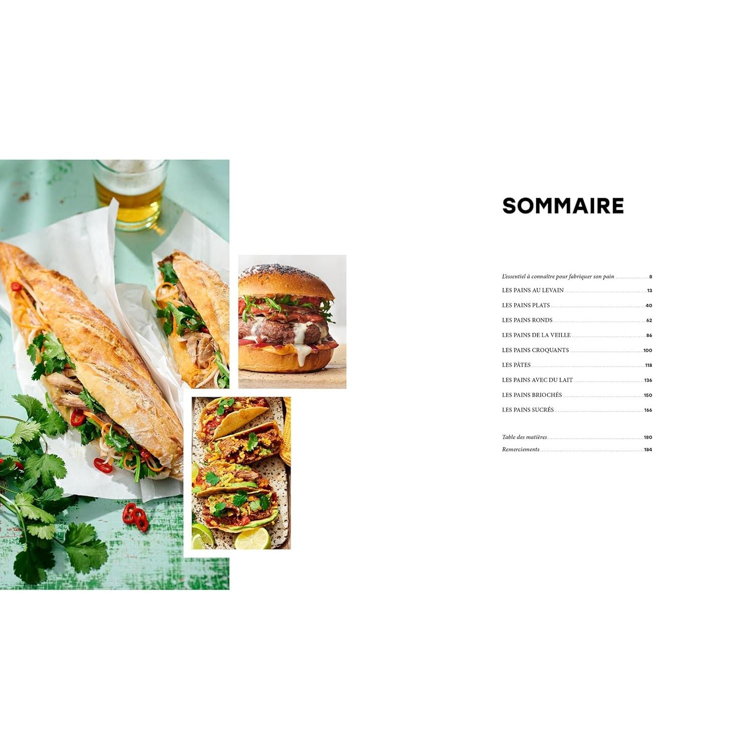 À la table du boulanger - Hachette Ed. - Livre de cuisine - - La Guilde Culinaire