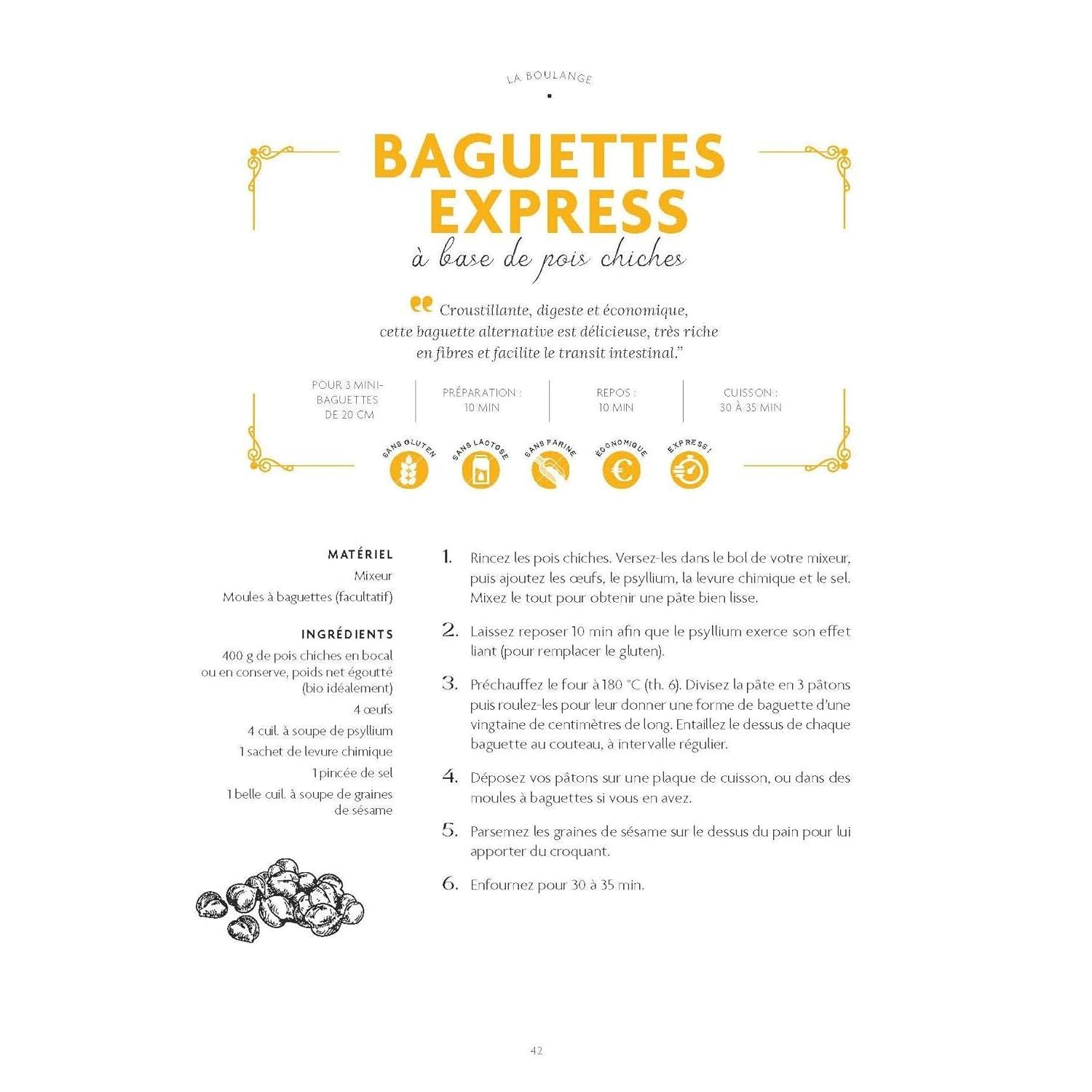 Les recettes d'Elisabeth : Sans gluten, sans lait, sans sucre, végan, kéto... - Albin Michel Ed. - Livre de cuisine - - La Guilde Culinaire