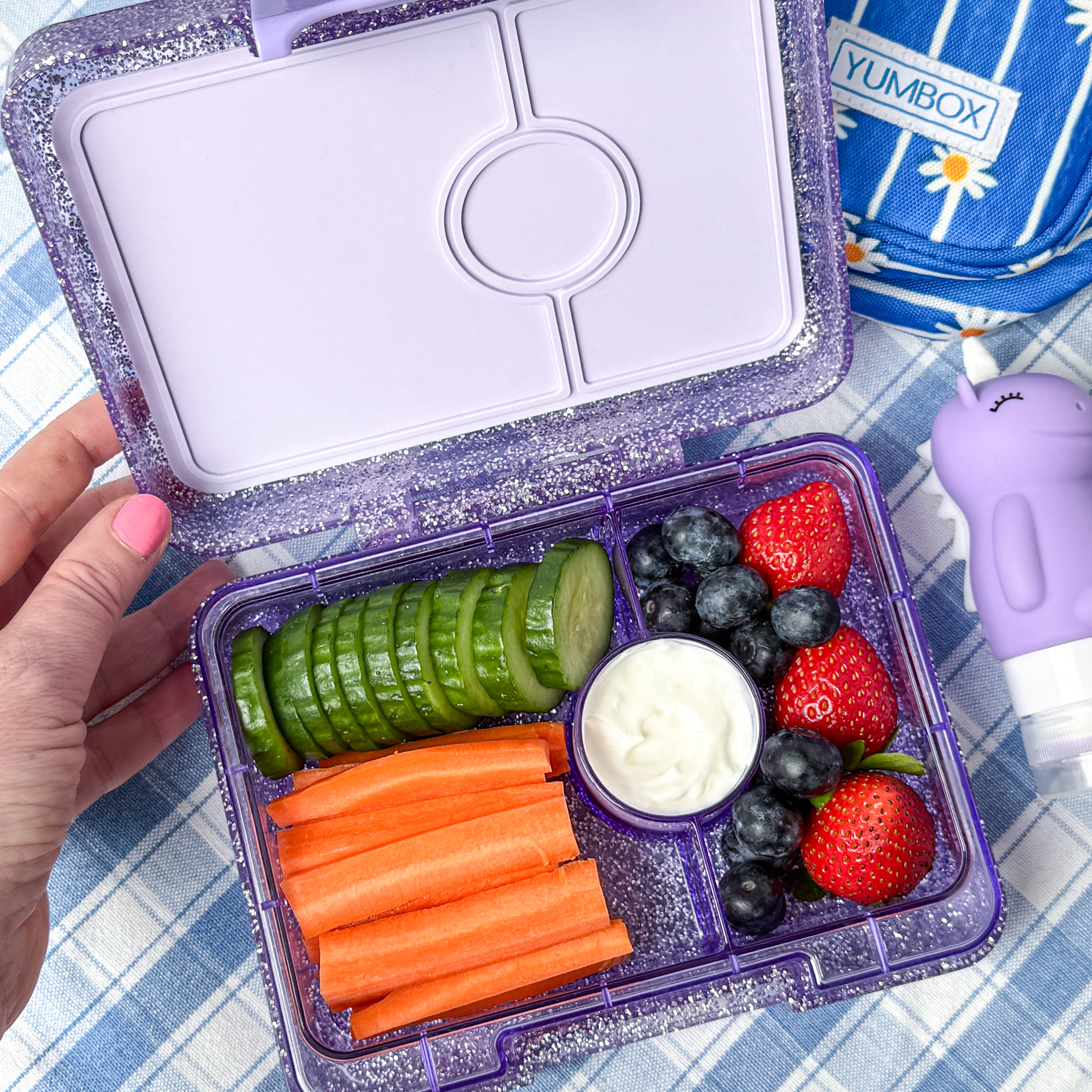 Collection de paillettes format snack - Yumbox - Boîte à repas - - La Guilde Culinaire