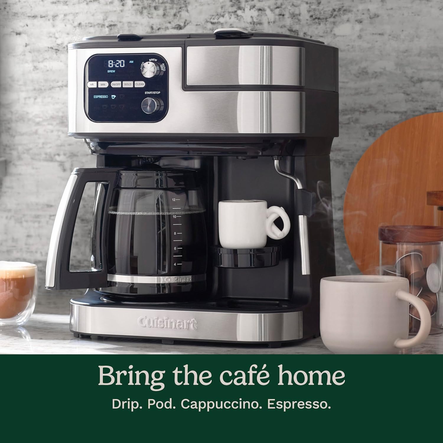 Cafetière 4 en 1 Coffee Center Barista Bar - Cuisinart - Cafetière - - La Guilde Culinaire