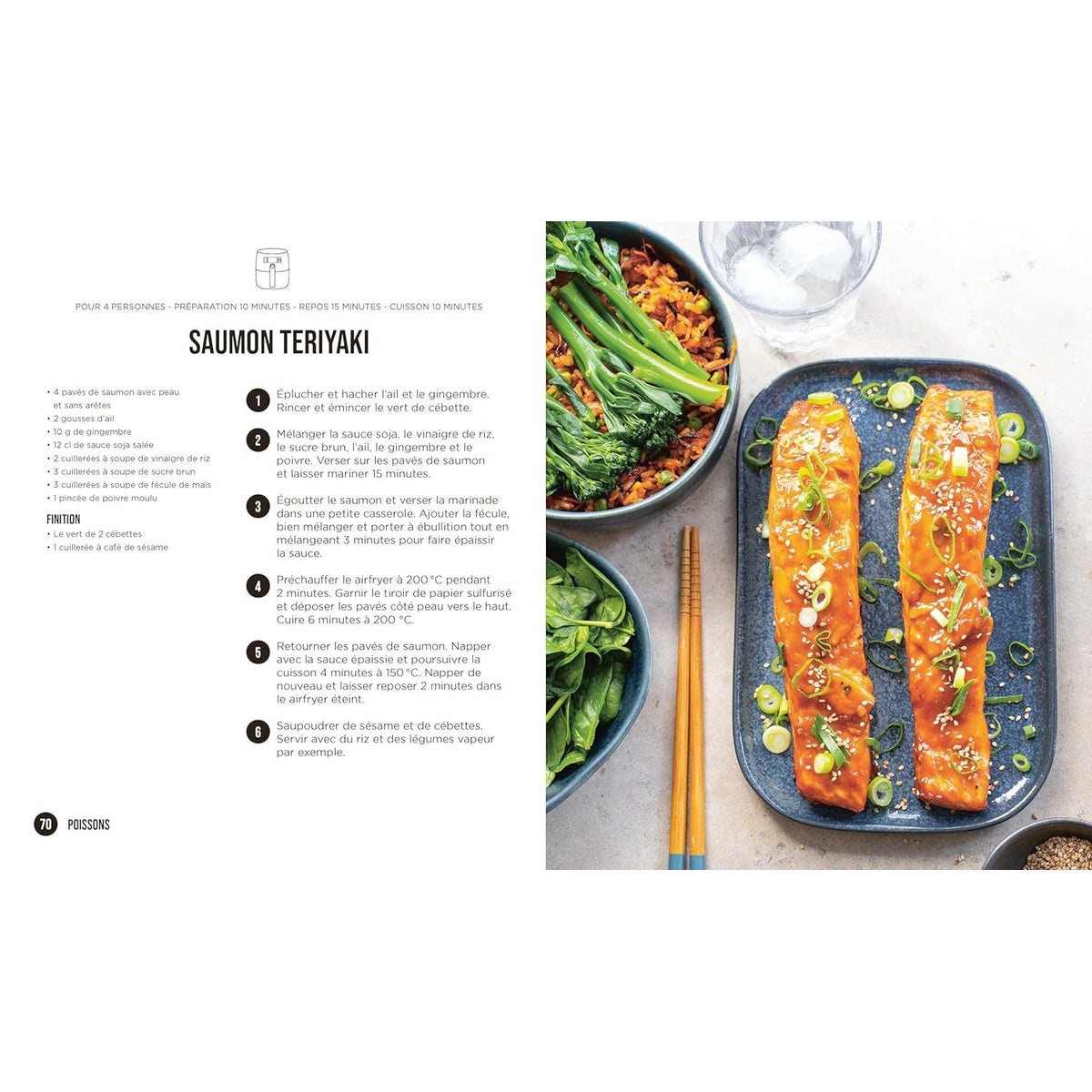Airfryer - Recettes asiatiques - Marabout - Livre de cuisine - - La Guilde Culinaire