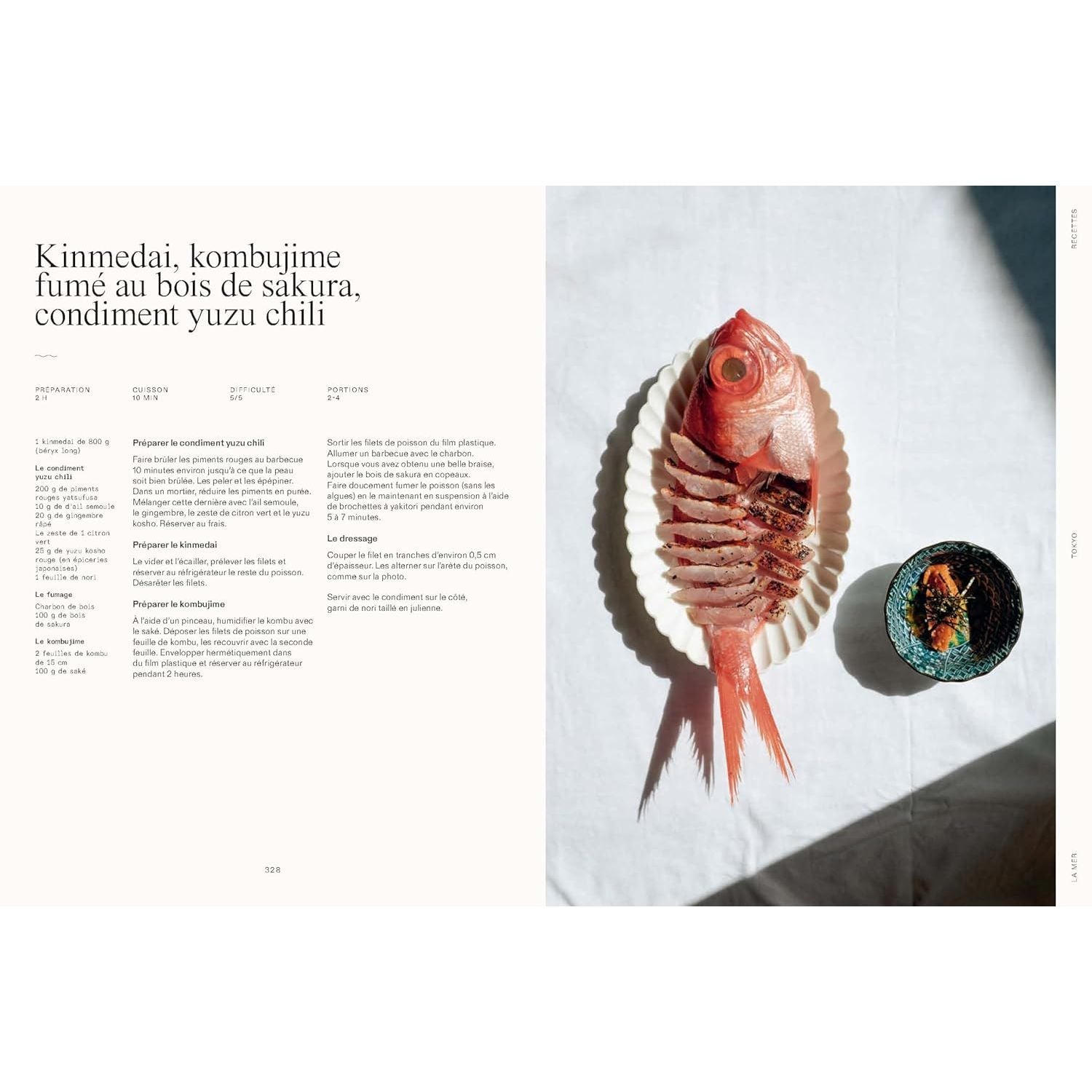 Fish : Cuisiner le poisson de Marseille à Tokyo - Chêne - Livre de cuisine - - La Guilde Culinaire