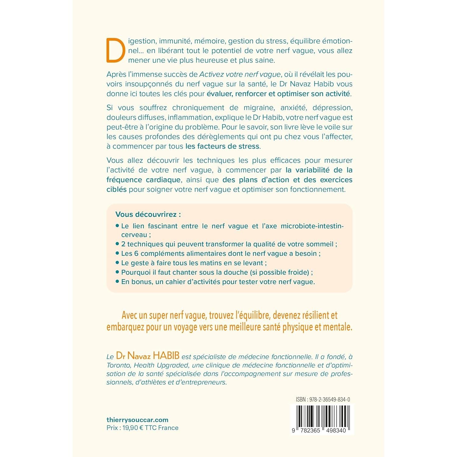 Super nerf vague : Libérez tout le potentiel de votre nerf vague pour être en super santé - Thierry Souccar Ed. - Livre - - La Guilde Culinaire