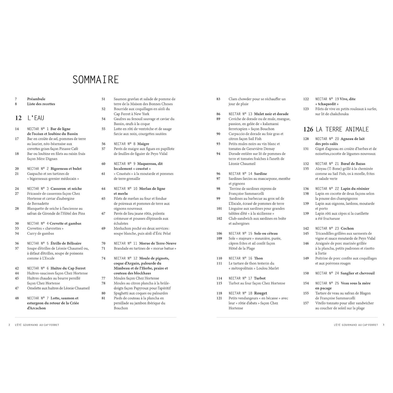 L'été gourmand au Cap Ferret - Hachette Ed. - Livre de cuisine - - La Guilde Culinaire