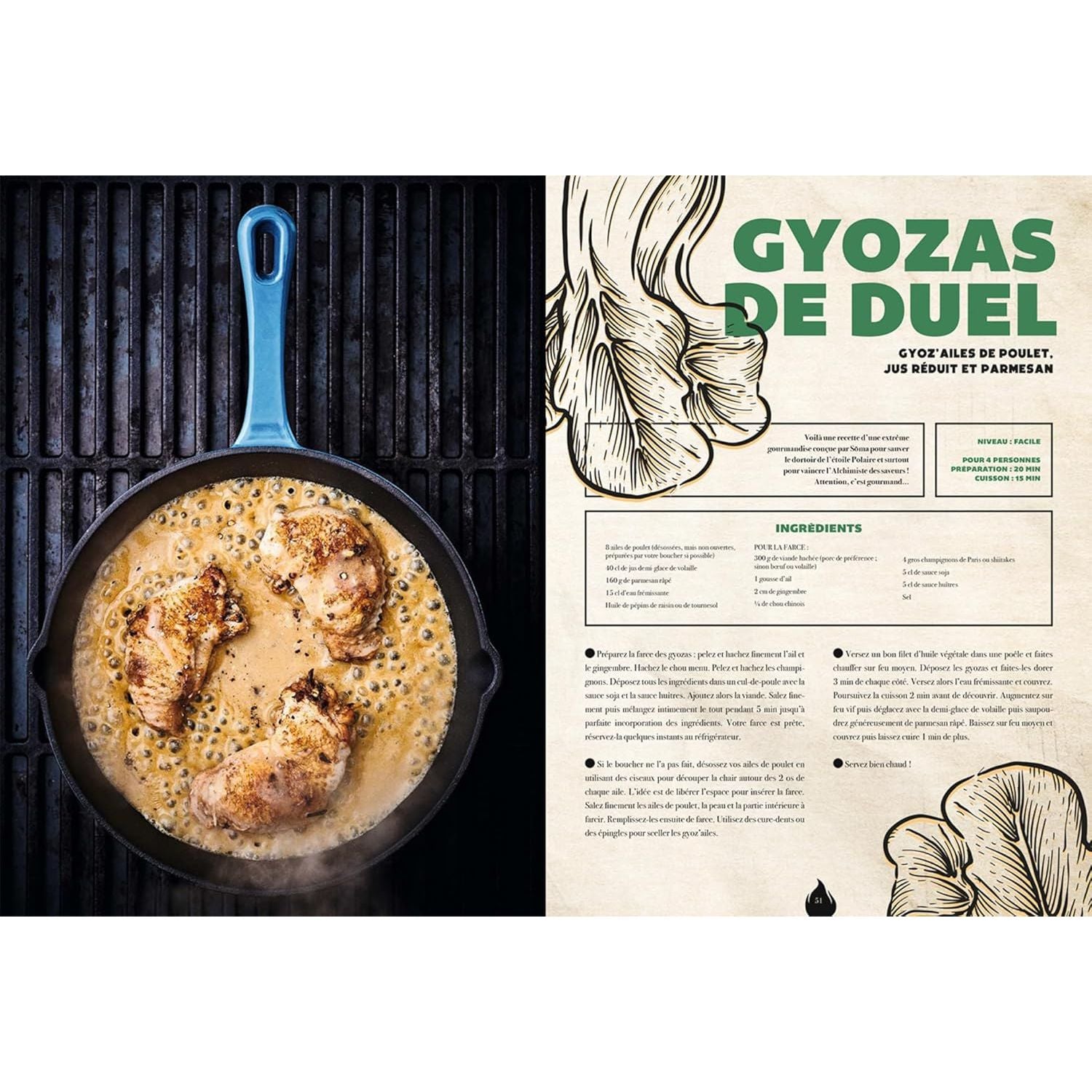 La cuisine dans Food Wars - Hachette Ed. - Livre de cuisine - - La Guilde Culinaire