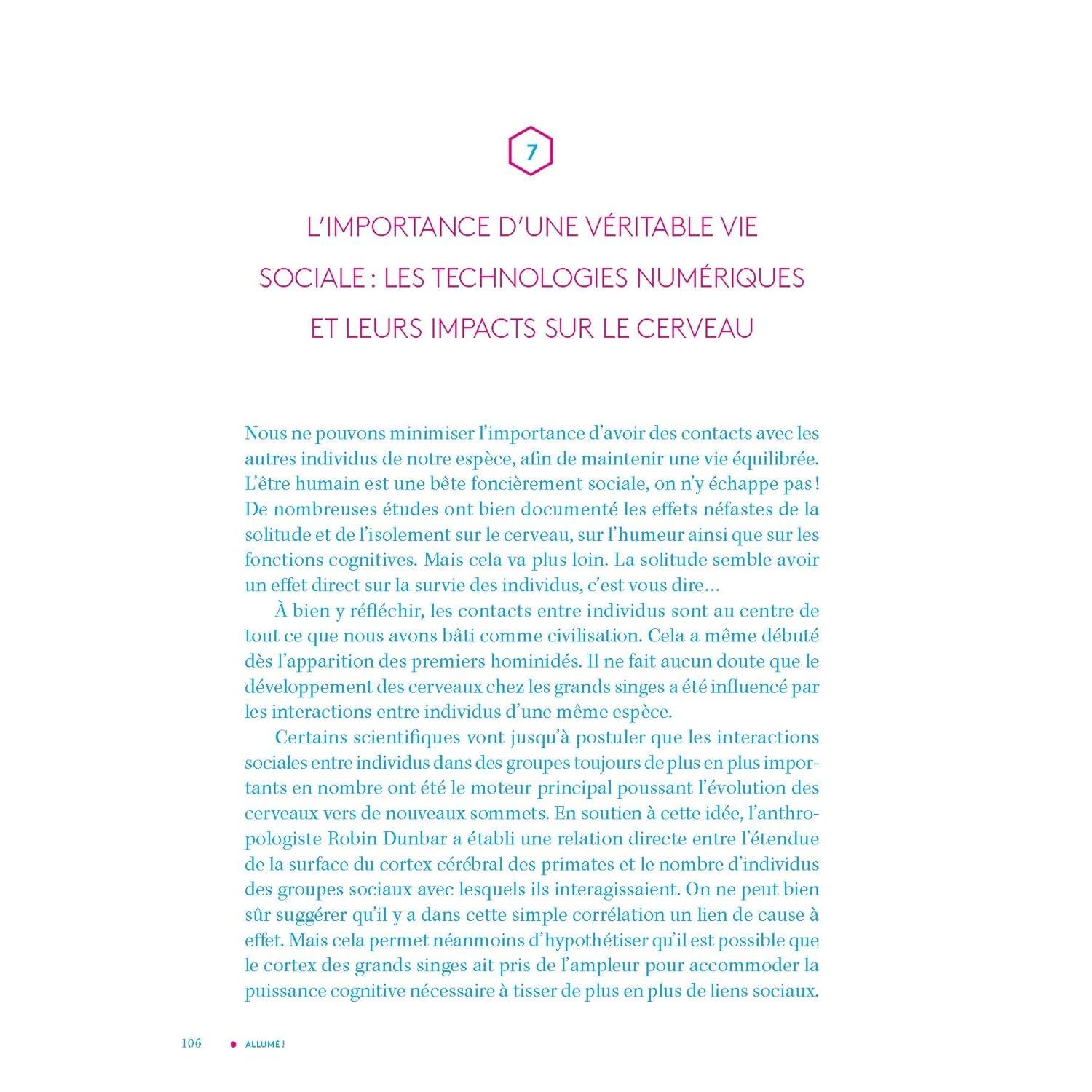 Allumé ! : Conseils d'un neurochirurgien pour garder son cerveau en santé - De L'Homme Ed. - Livre santé - - La Guilde Culinaire