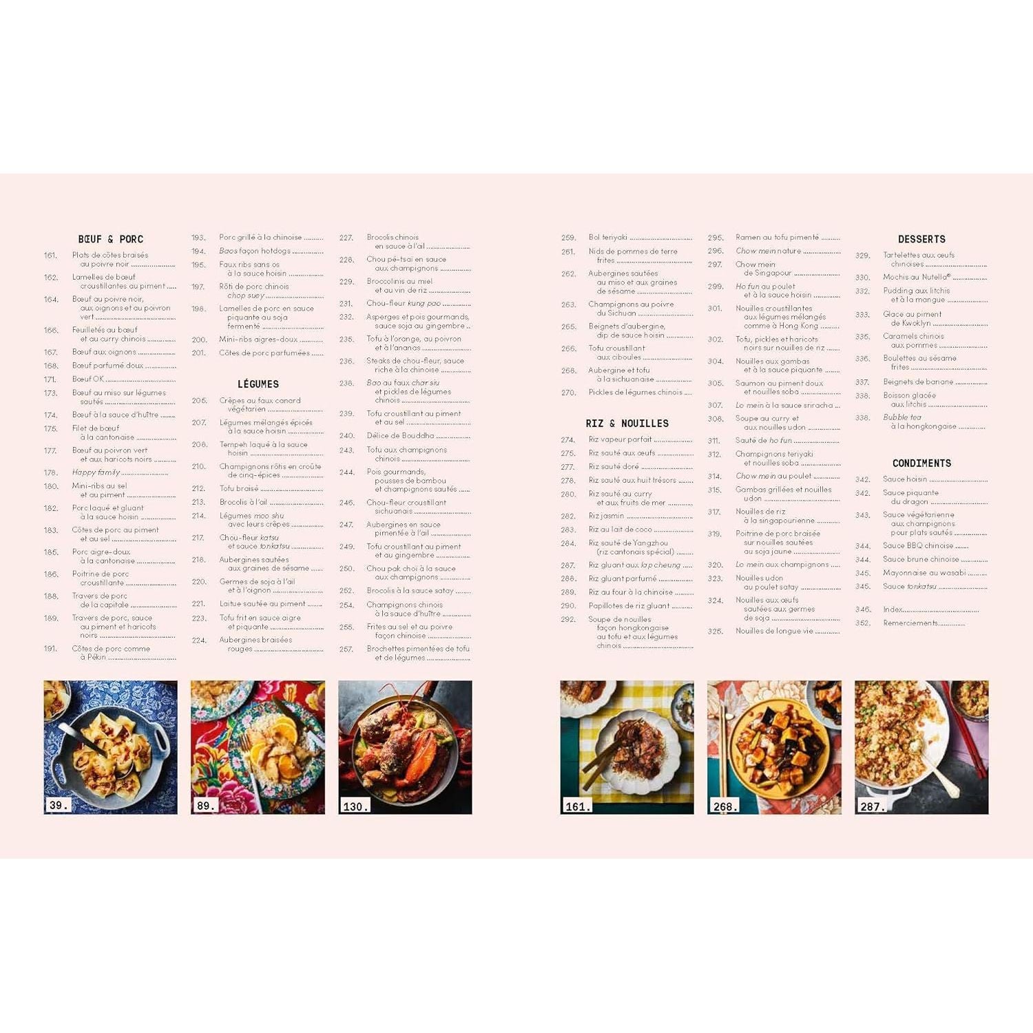 Les meilleures recettes de la cuisine chinoise à emporter - Hachette Ed. - Livre de cuisine - - La Guilde Culinaire