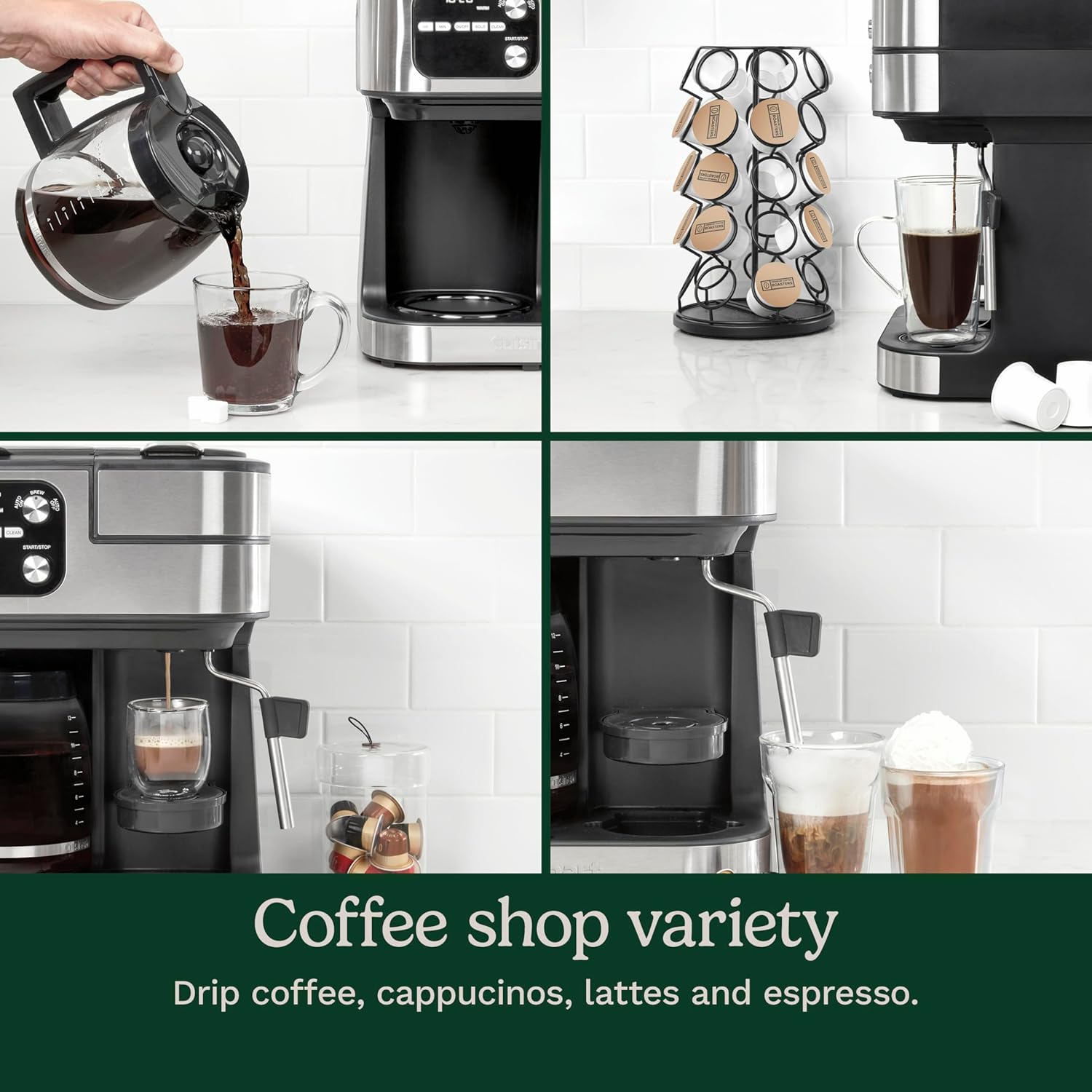 Cafetière 4 en 1 Coffee Center Barista Bar - Cuisinart - Cafetière - - La Guilde Culinaire