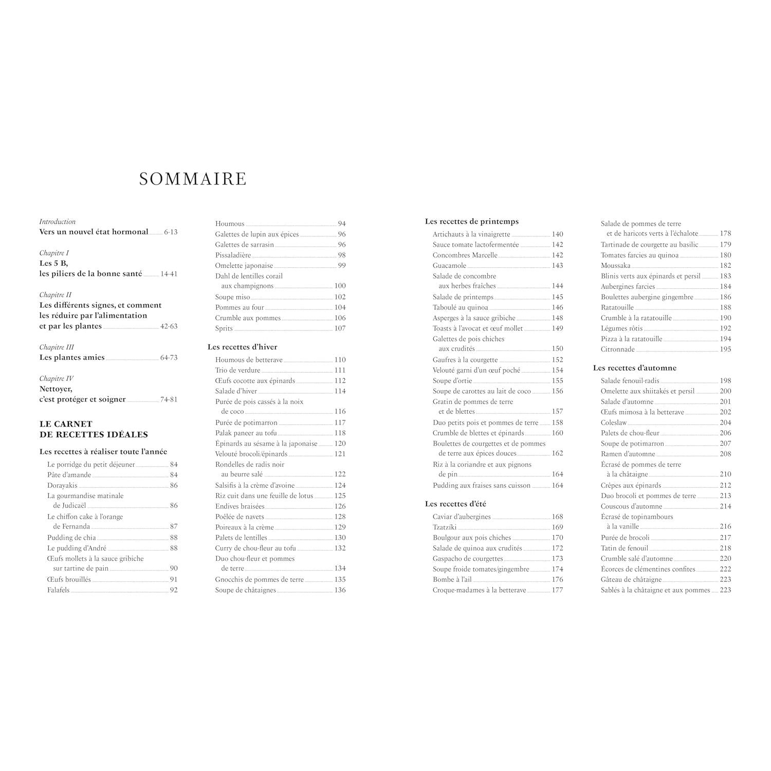 Assiettes idéales pour une ménopause au naturel - La Plage Ed. - Livre de cuisine - - La Guilde Culinaire