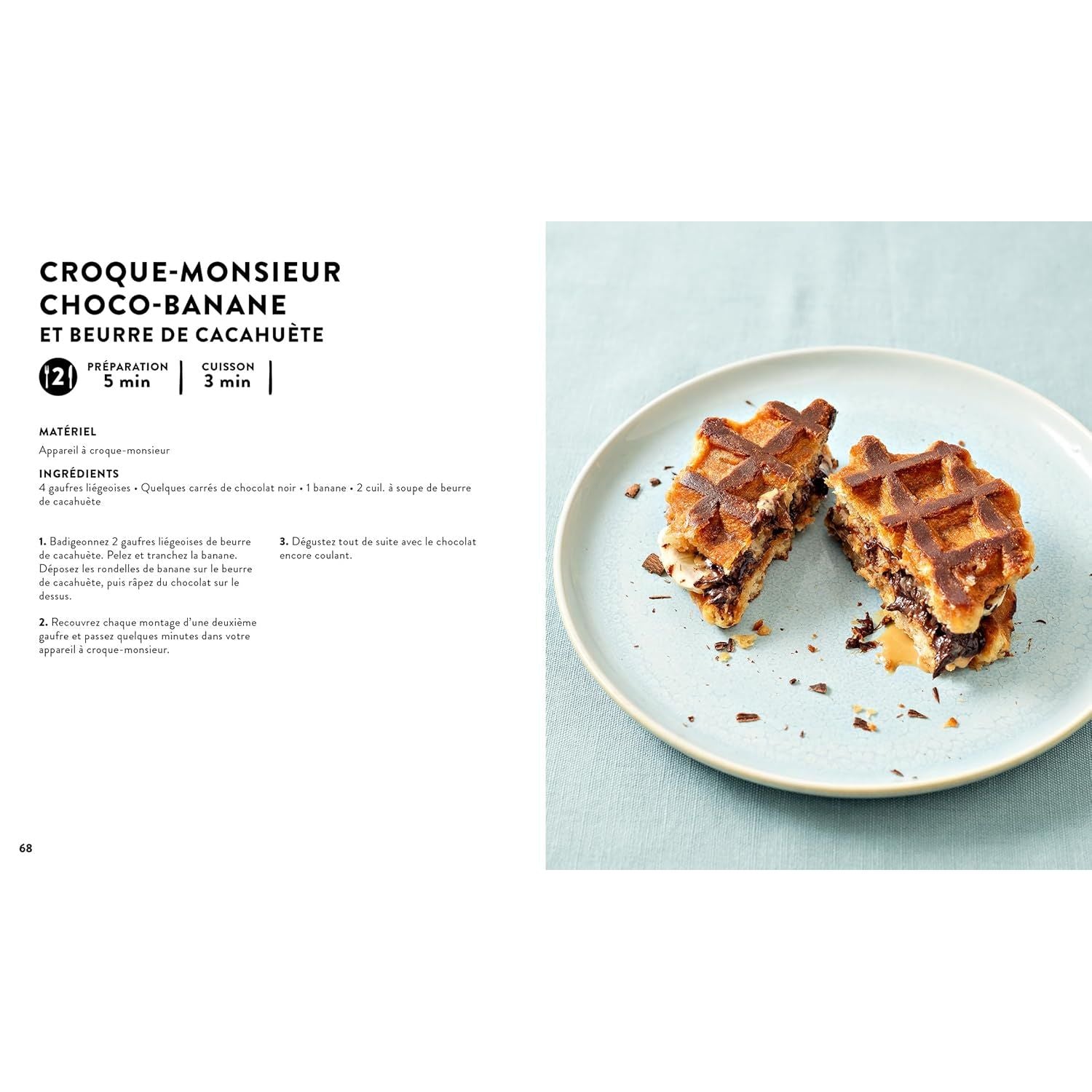 Croque-monsieur - Hachette Ed. - Livre de cuisine - - La Guilde Culinaire