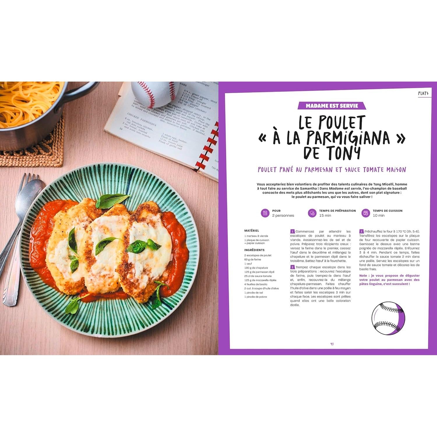 Les recettes de sitcoms * - Hachette Ed. - Livre de cuisine - - La Guilde Culinaire