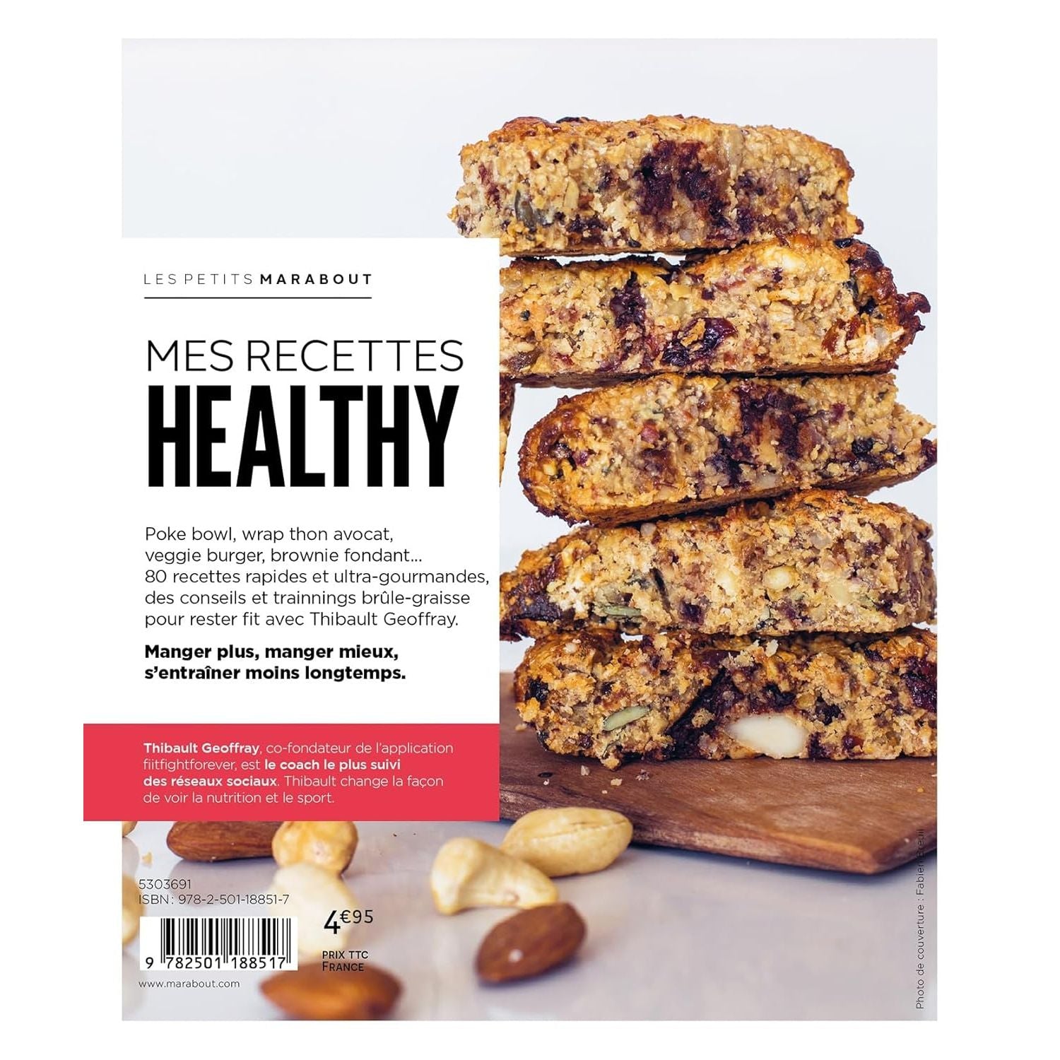 Mes recettes healthy - Marabout - Livre de cuisine - - La Guilde Culinaire