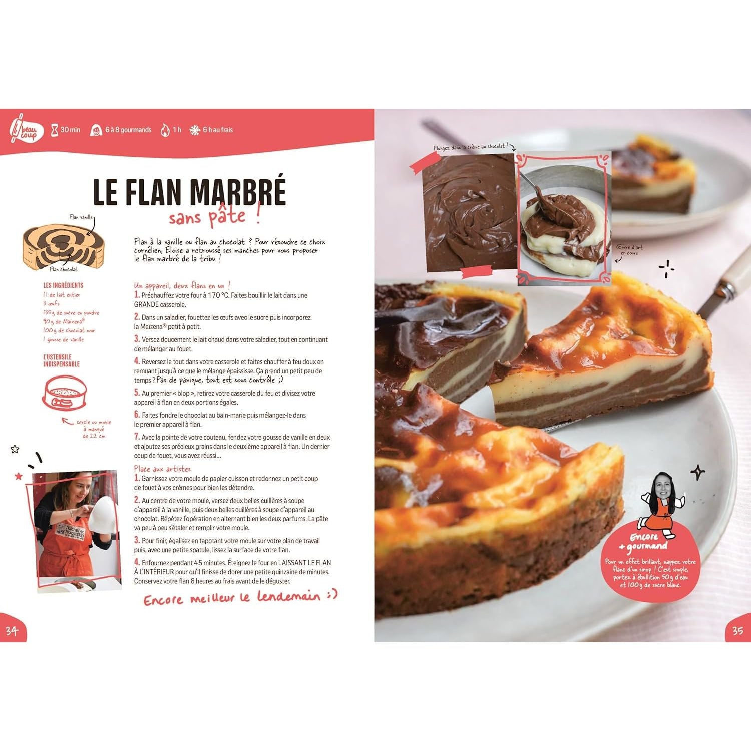 Les desserts à partager ou pas - Marabout - Livre de cuisine - - La Guilde Culinaire
