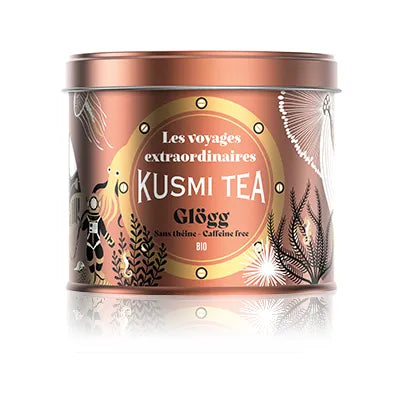 Infusion Glögg BIO Boite métal 125g - Kusmi Tea - Thé et infusion - KM6013 - La Guilde Culinaire