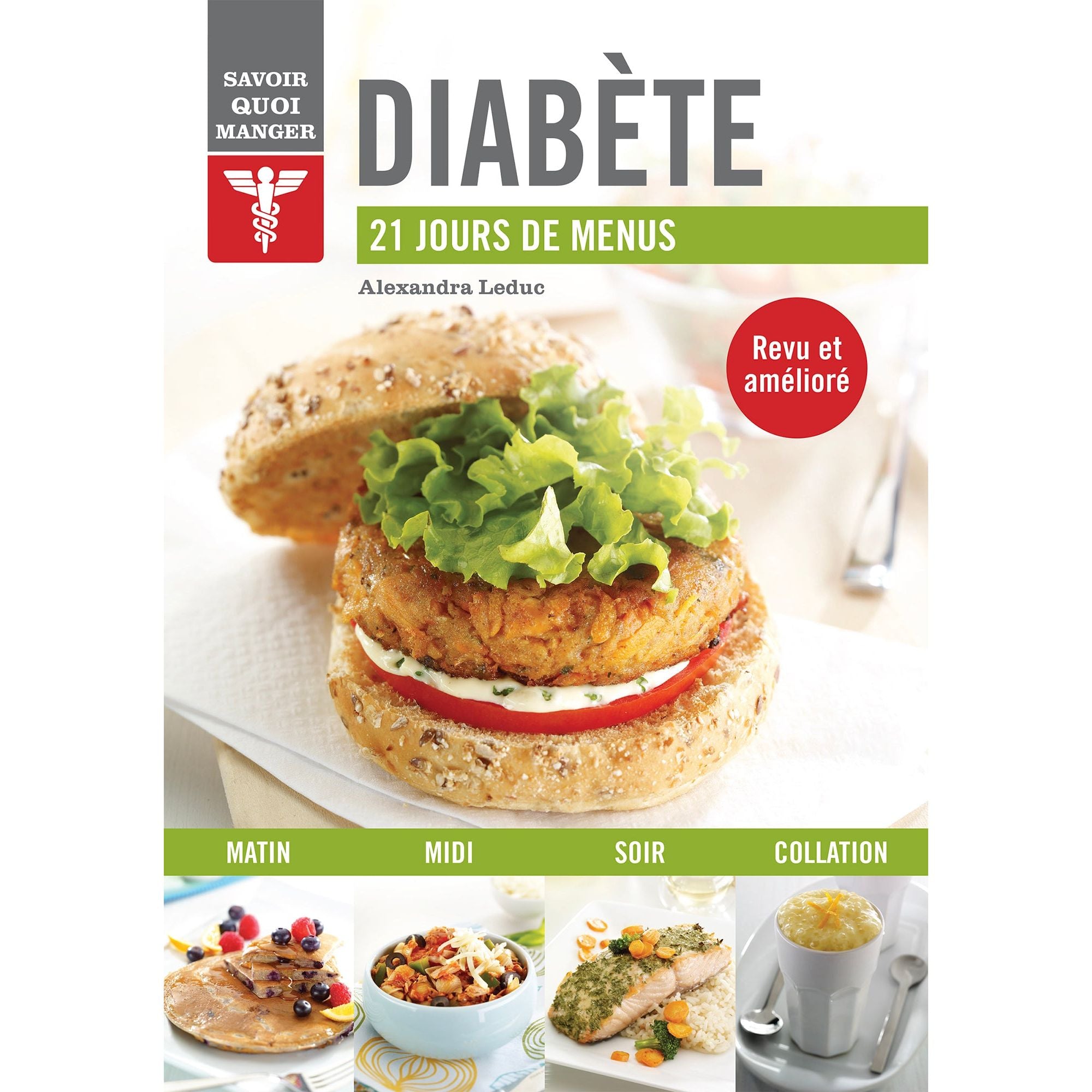 Savoir quoi manger - Diabète NÉ - Modus Vivendi Ed. - Livre de cuisine - - La Guilde Culinaire
