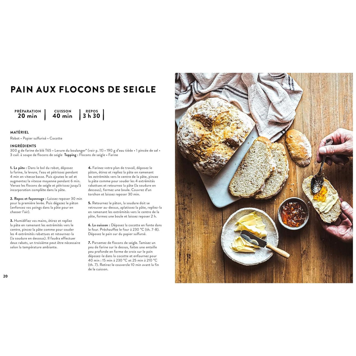 Pains et focaccias - Hachette Ed. - Livre de boulangerie - - La Guilde Culinaire