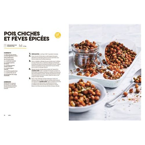 Airfryer : La friteuse qui cuit tout tout tout - 190 recettes avec très peu d'huile - Marabout - Livre de cuisine - - La Guilde Culinaire