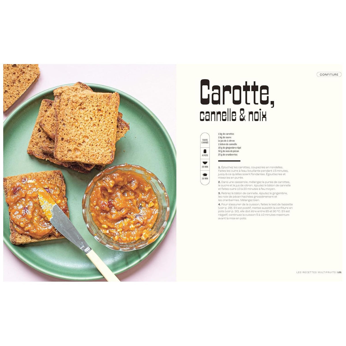 La bible de la confiture - Marabout - Livre de cuisine - - La Guilde Culinaire
