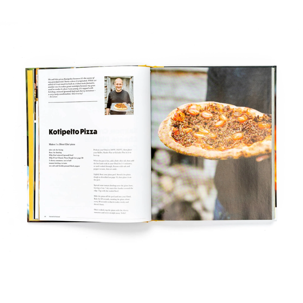 Livre de recettes Ooni : « Cooking with Fire » (anglais uniquement) - Ooni - Livre - - La Guilde Culinaire