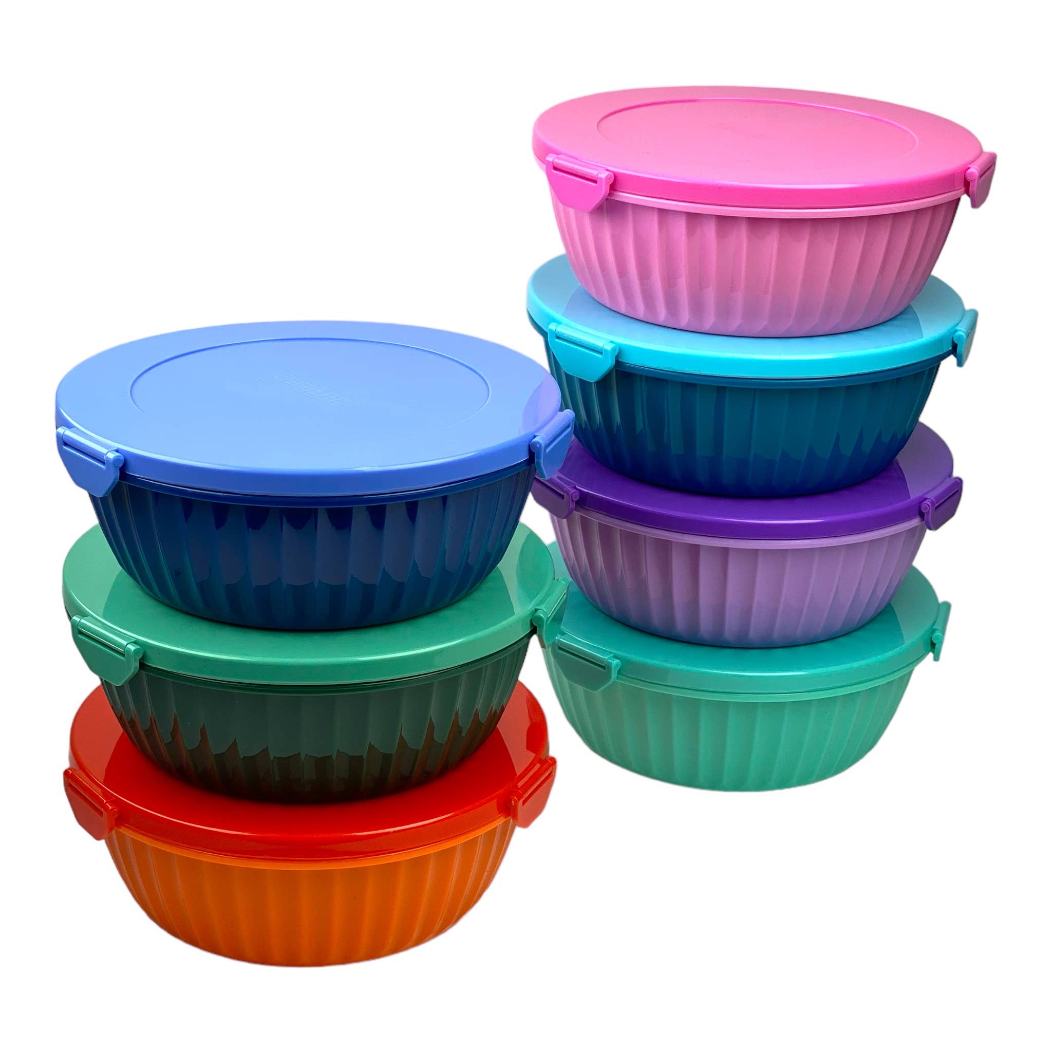 Bol à salade étanche avec séparateur 3 compartiments - Paradise Aqua - Yumbox - Boîte à repas - - La Guilde Culinaire