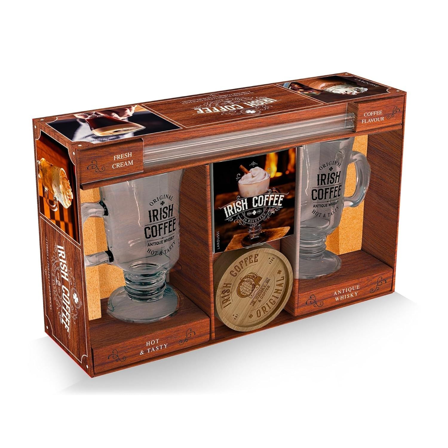 Irish coffee, hot & tasty ! - Larousse Ed. - Livre - - La Guilde Culinaire