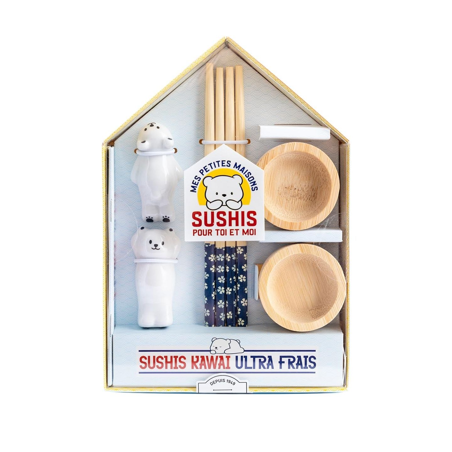 Sushis pour toi et moi - Ours polaire - Marabout - Livre de cuisine - - La Guilde Culinaire