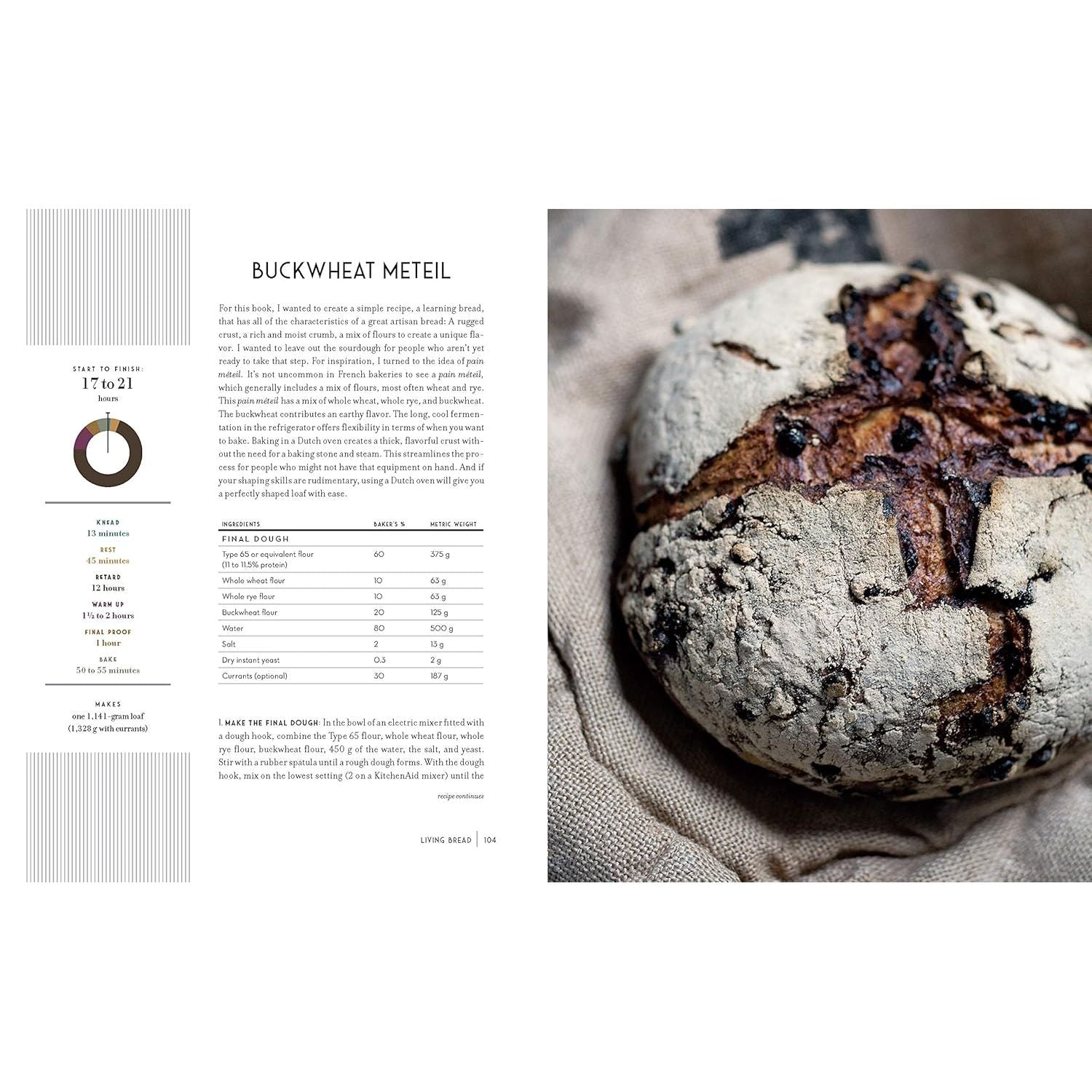 Living Bread - Avery Ed. - Livre de boulangerie - - La Guilde Culinaire