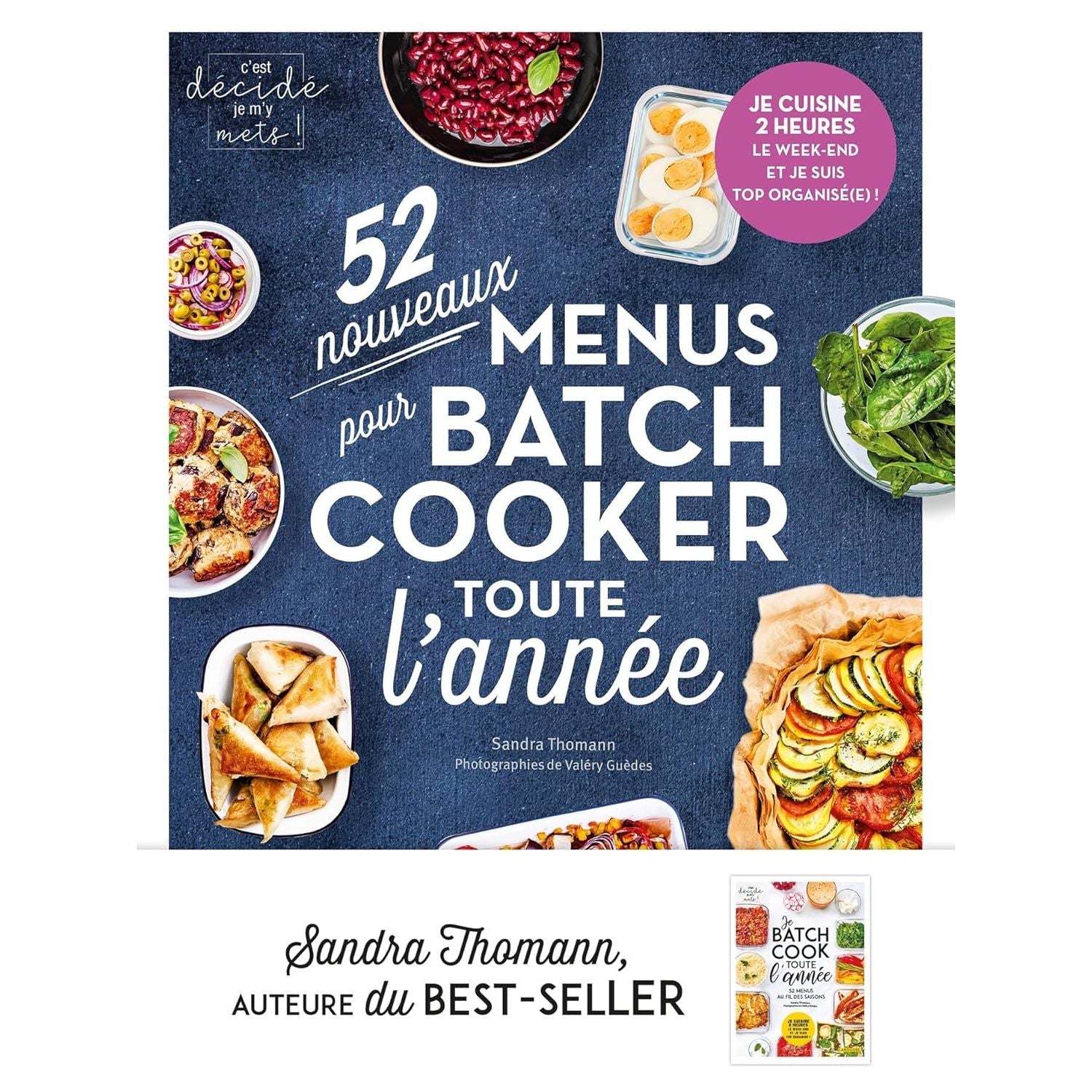 52 nouveaux menus pour batch-cooker toute l'année - Larousse Ed. - Livre de cuisine - - La Guilde Culinaire