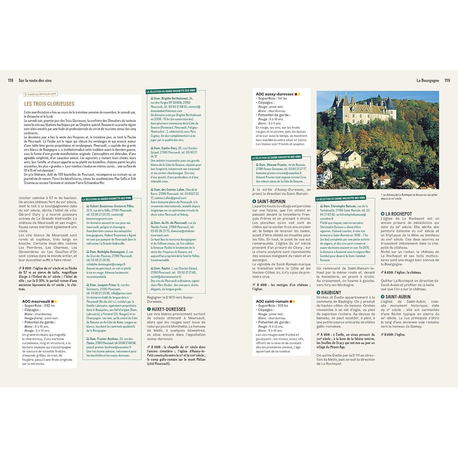 Sur la route des vins: Le guide de l'œnotourisme en France - Hachette Ed. - Livre d'alcool et boisson - - La Guilde Culinaire