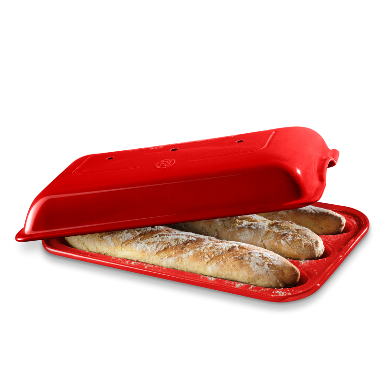 Moule à Baguettes 39,5 cm - Emile Henry Grand Cru - Emile Henry - Moule à baguette - 91345506 - La Guilde Culinaire