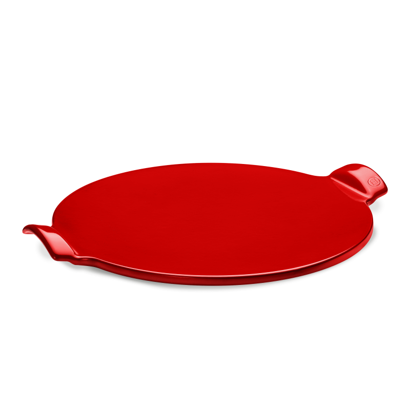 Pizza Stone Lisse 36 cm - Emile Henry Grand Cru - Emile Henry - Pierre à pizza - 91347514 - La Guilde Culinaire