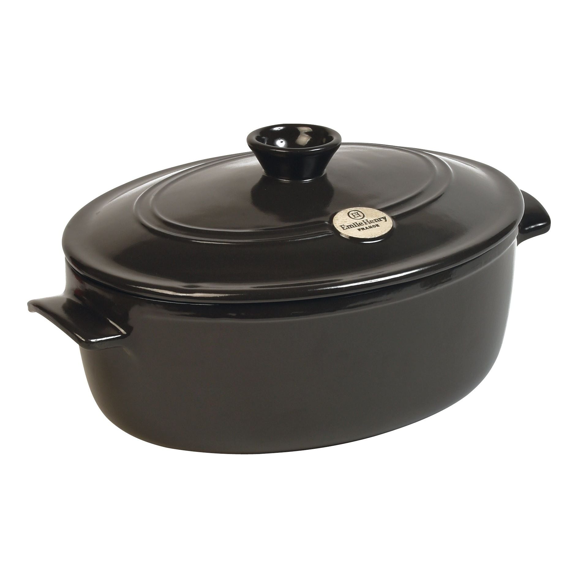 Grande Cocotte Ovale 6L - Emile Henry * - Emile Henry - Cocotte - - La Guilde Culinaire