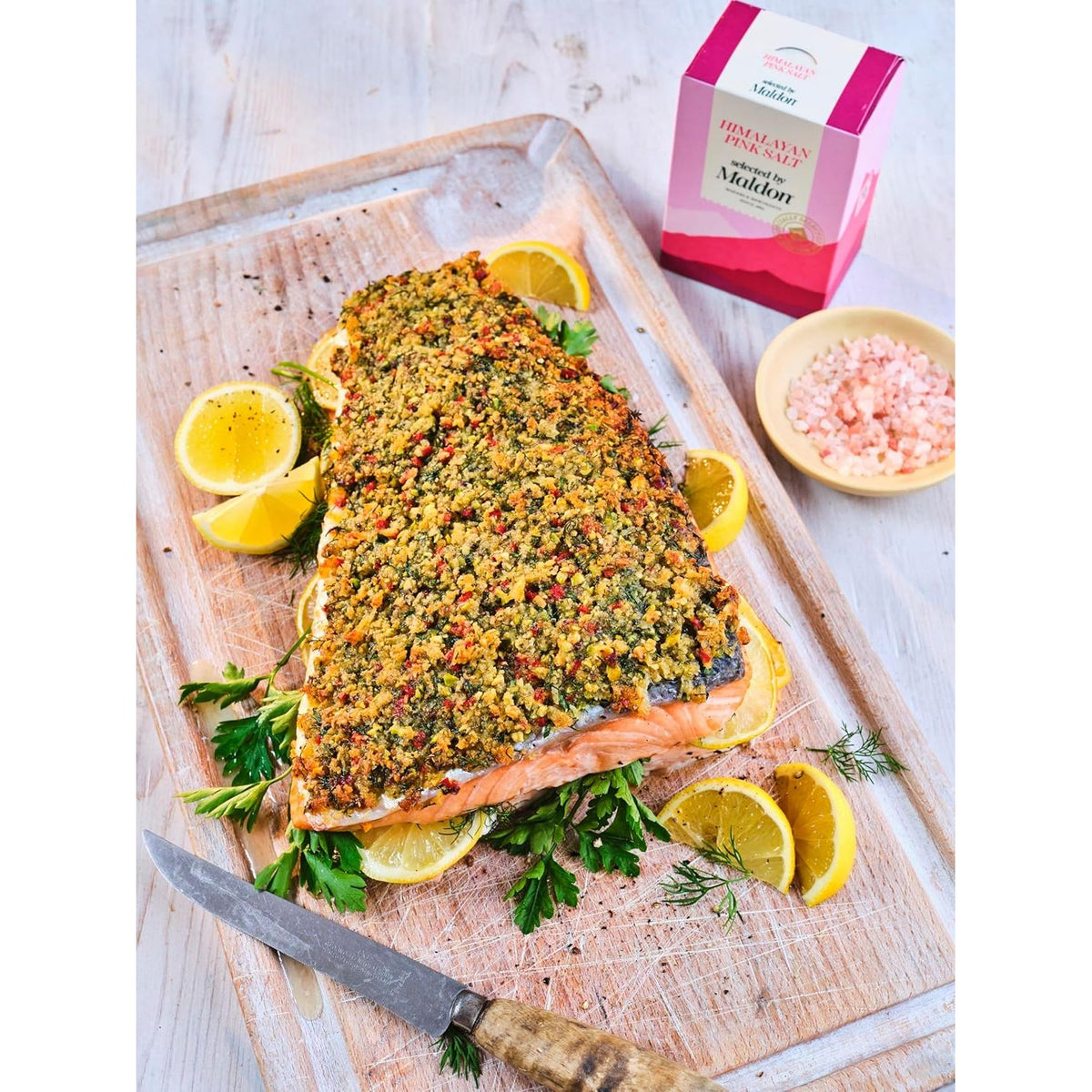 Flocons de sel rose de l'Himalaya Maldon - 250G - Maldon - Sel - - La Guilde Culinaire