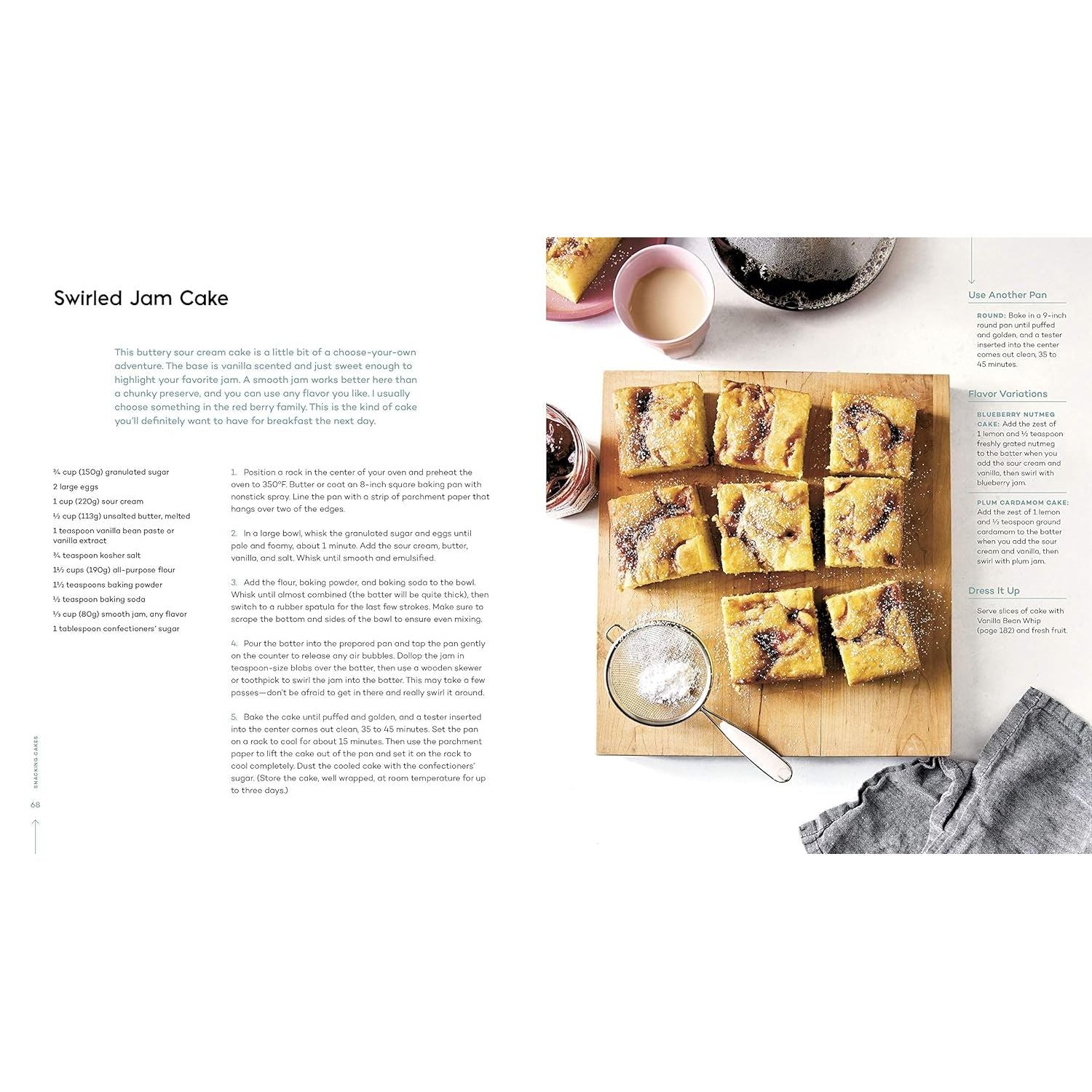 Snacking Cakes - Clarkson Potter Ed. - Livre de pâtisserie - - La Guilde Culinaire