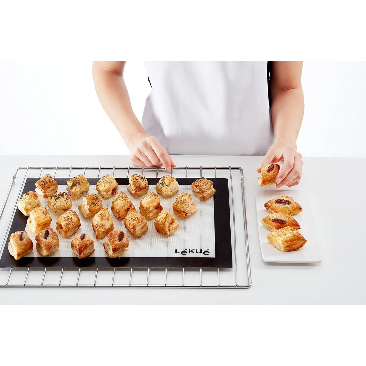 Tapis de cuisson en silicone 40 x 30 cm - Lékué - Tapis de cuisson - - La Guilde Culinaire
