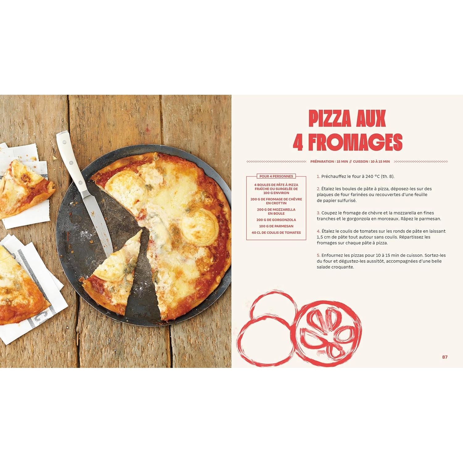 Soirée pâtes ou soirée pizza ? - Hachette Ed. - Livre de cuisine - - La Guilde Culinaire