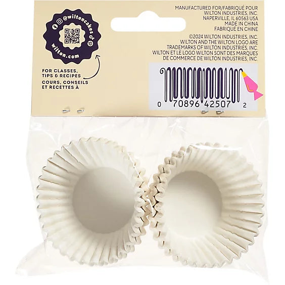 Mini moules à cuisson en papier - Wilton - Moule à pâtisserie - - La Guilde Culinaire