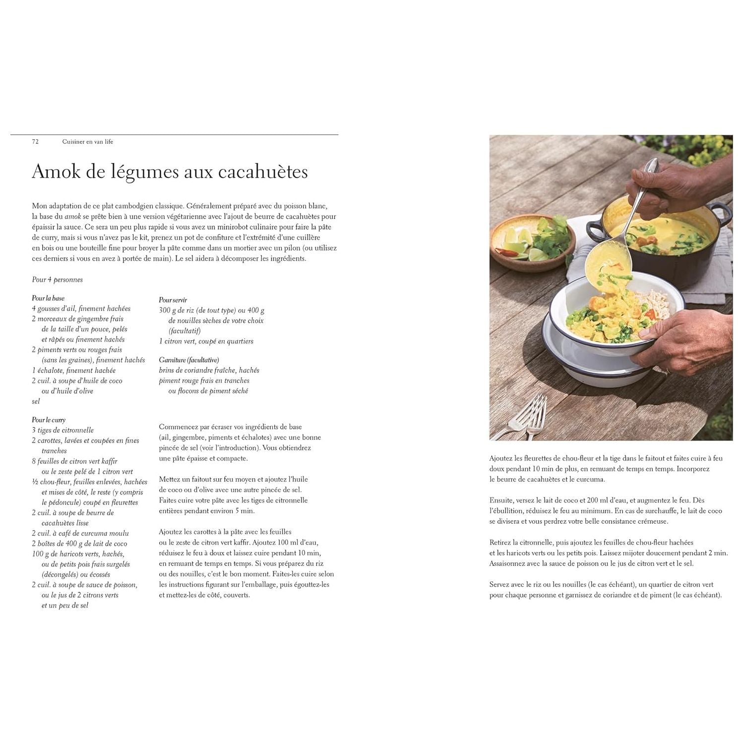 Cuisiner en van life ! - Hachette Ed. - Livre de cuisine - - La Guilde Culinaire