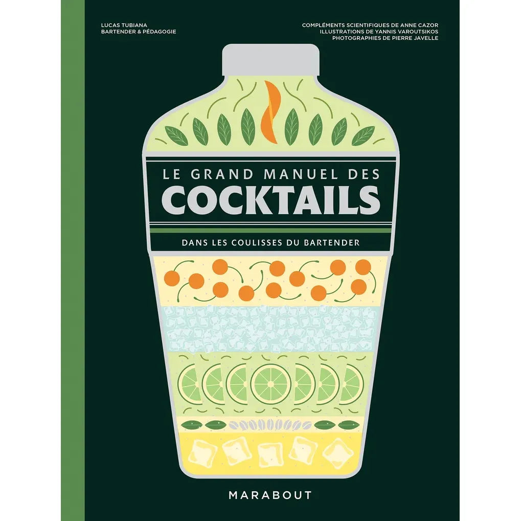 Le grand manuel des cocktails - Marabout - Livre d'alcool et boisson - - La Guilde Culinaire