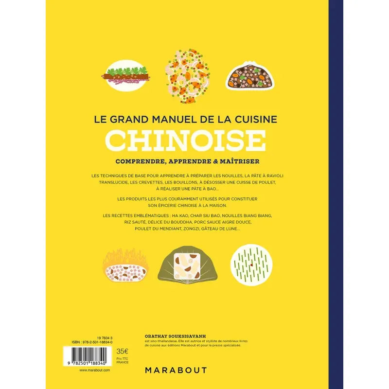 Le grand manuel de la cuisine chinoise - Marabout - Livre de cuisine - - La Guilde Culinaire