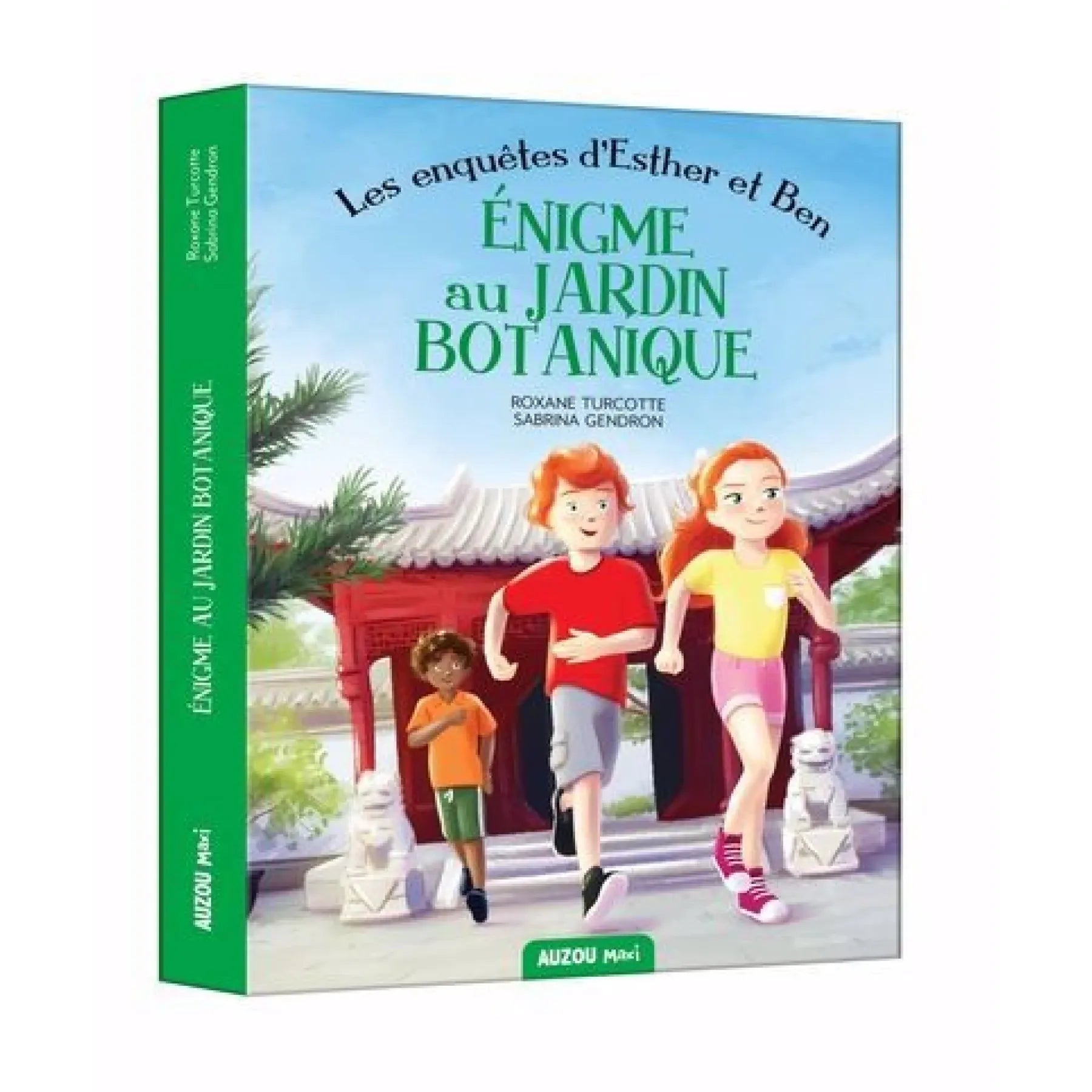 Les enquêtes d'Esther et Ben T.3 : Énigme au jardin botanique - Auzou Ed. - Livre jeunesse - - La Guilde Culinaire