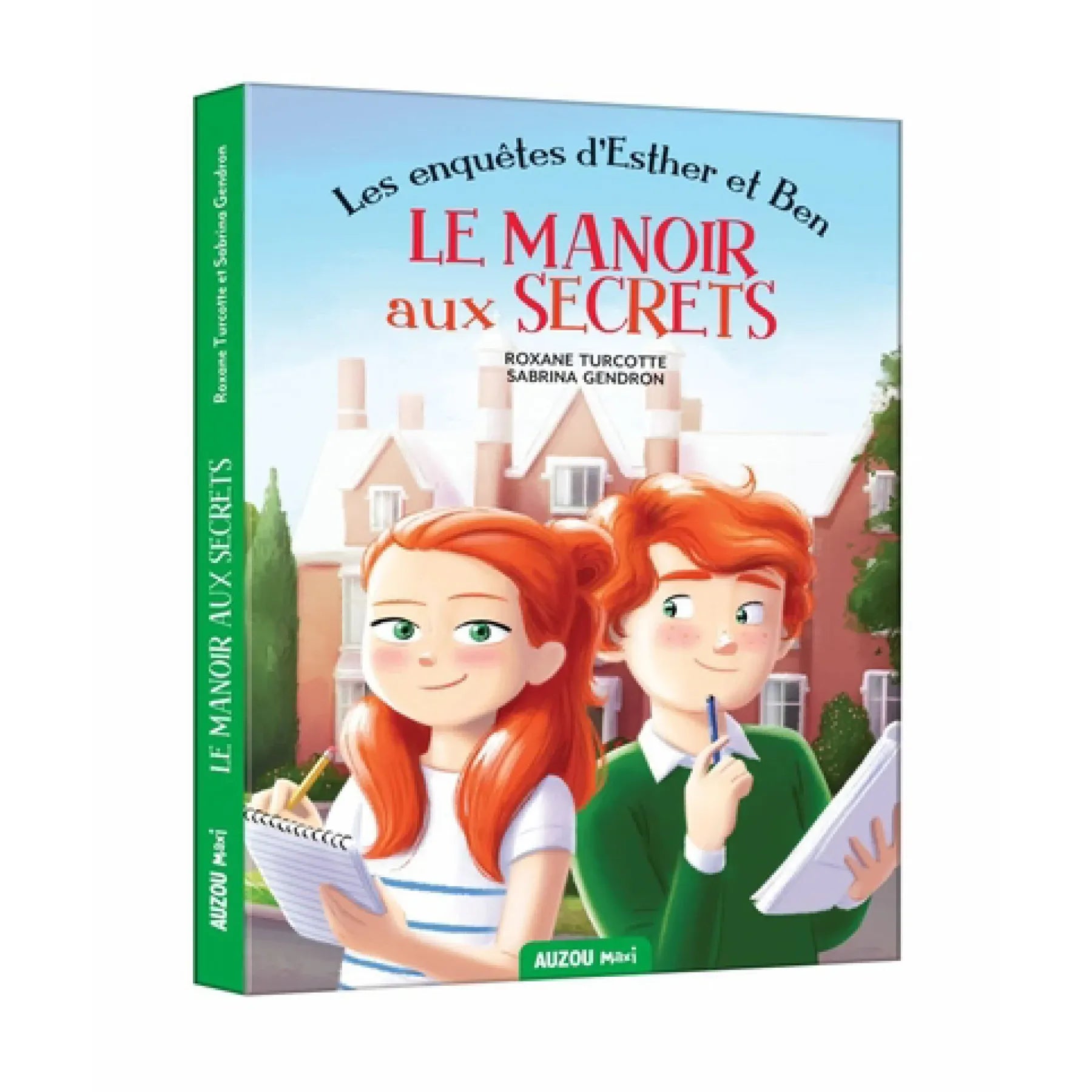 Les enquêtes d'Esther et Ben T.1 : Le manoir aux secrets - Auzou Ed. - Livre jeunesse - - La Guilde Culinaire