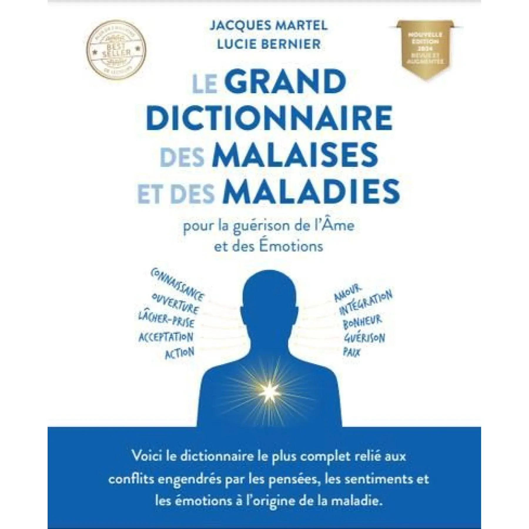Le grand dictionnaire des malaises et des maladies - Édition 2024 - Le Courrier du Livre - Livre de psychologie - - La Guilde Culinaire